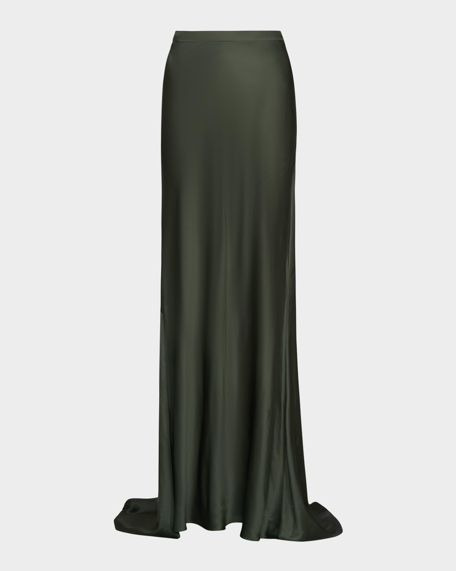 My Endless Love Satin Maxi Skirt  Product Image