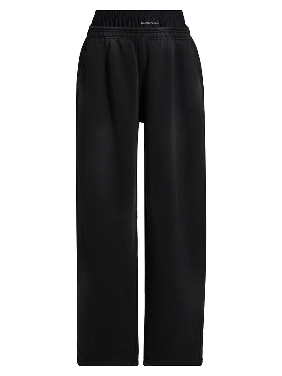Womens Pre-Styled Bike Short Sweatpants Product Image
