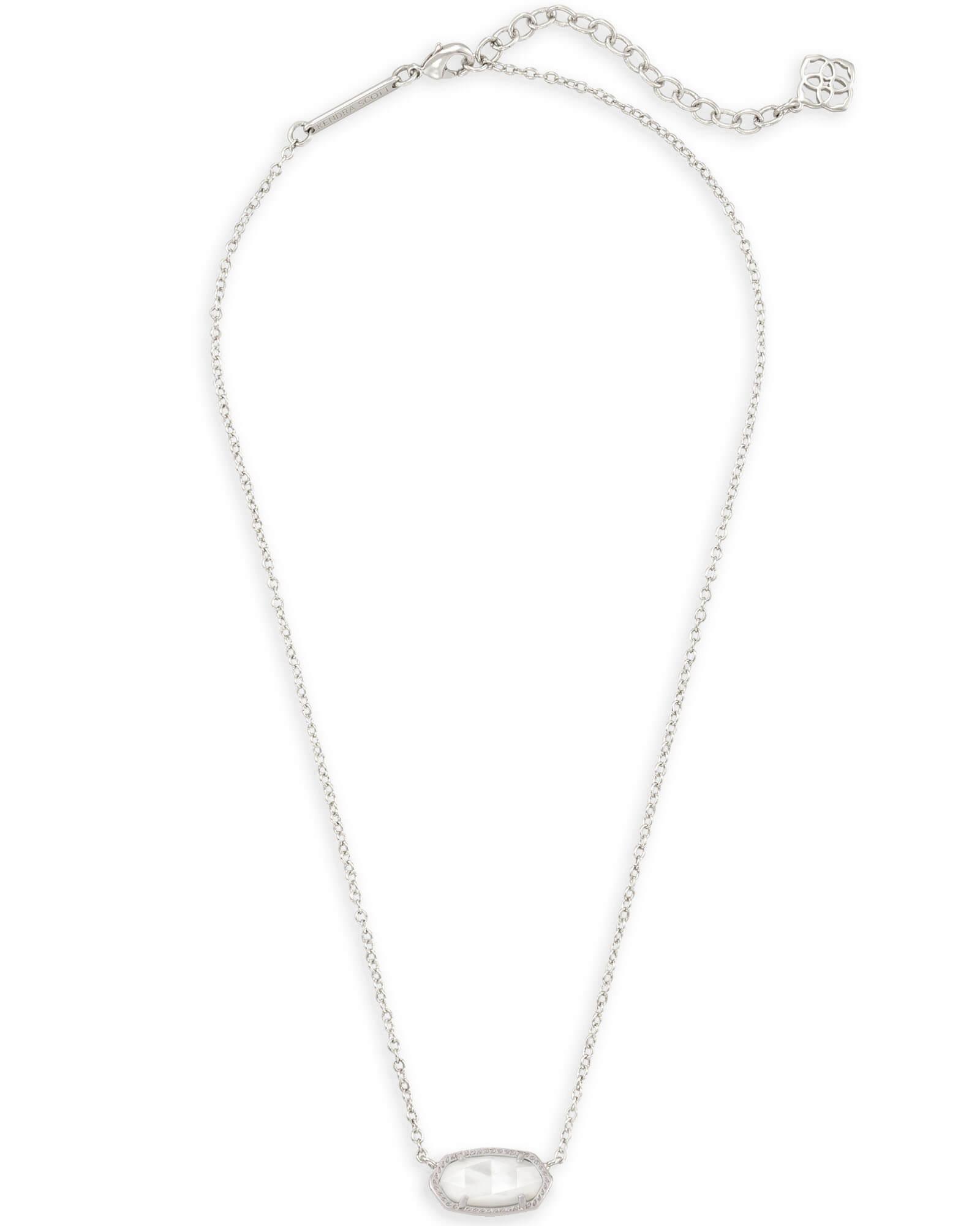 Elisa Gold Pendant Necklace in Peridot Illusion Product Image