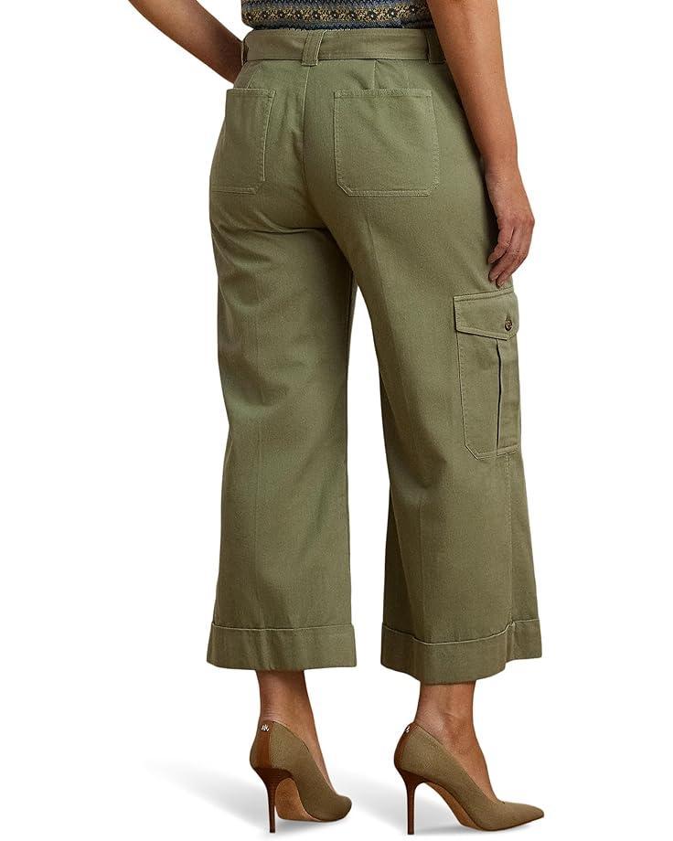 Plus Size Topaz-Wide Leg Pant W/Porkchop Pockets Product Image