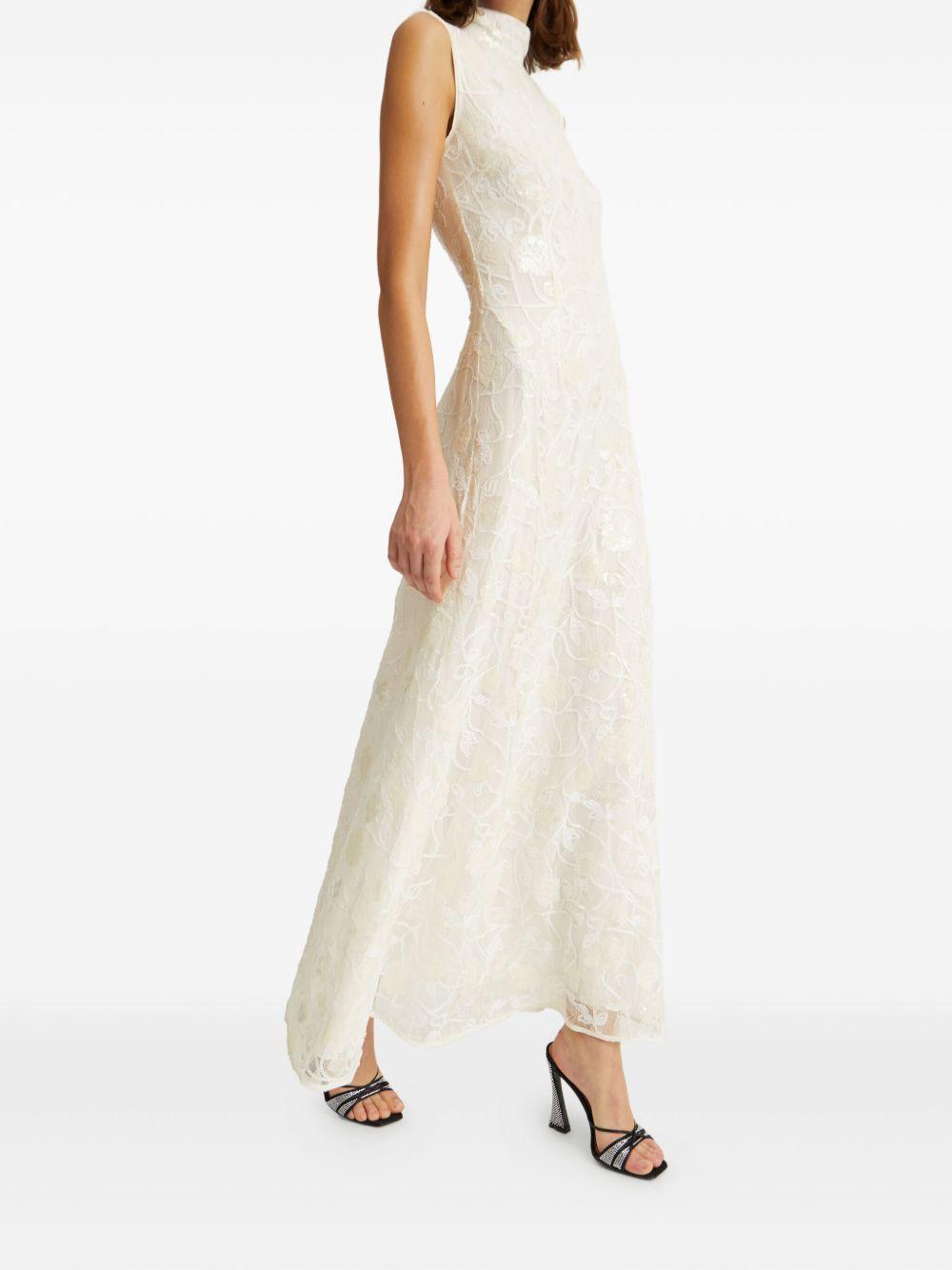 sequin-lace maxi dress Product Image
