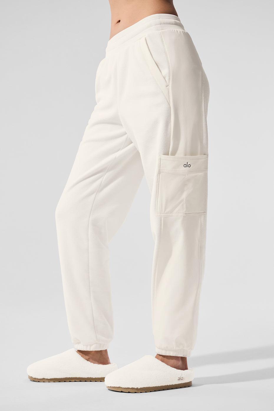 Polar Fleece Wintry Mix Pant - Ivory Product Image