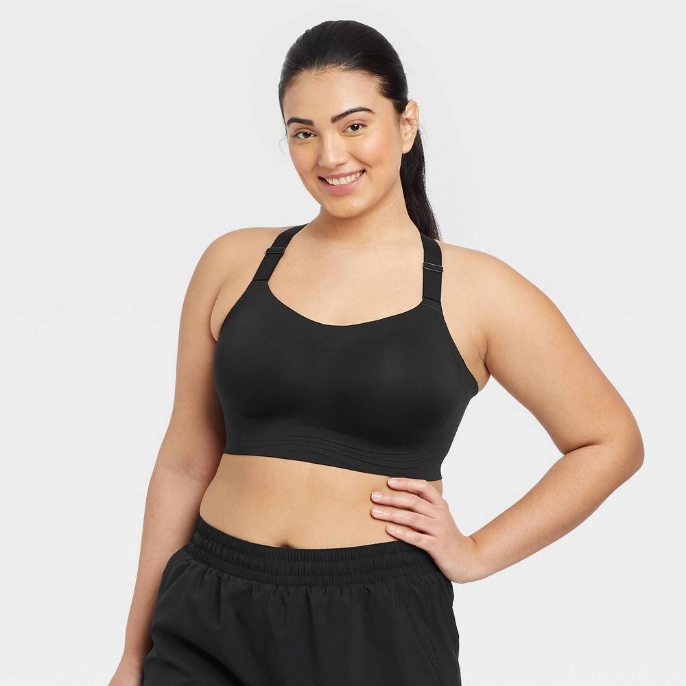 Women's High Support Embossed Racerback Run Sports Bra - All In Motion™ Product Image