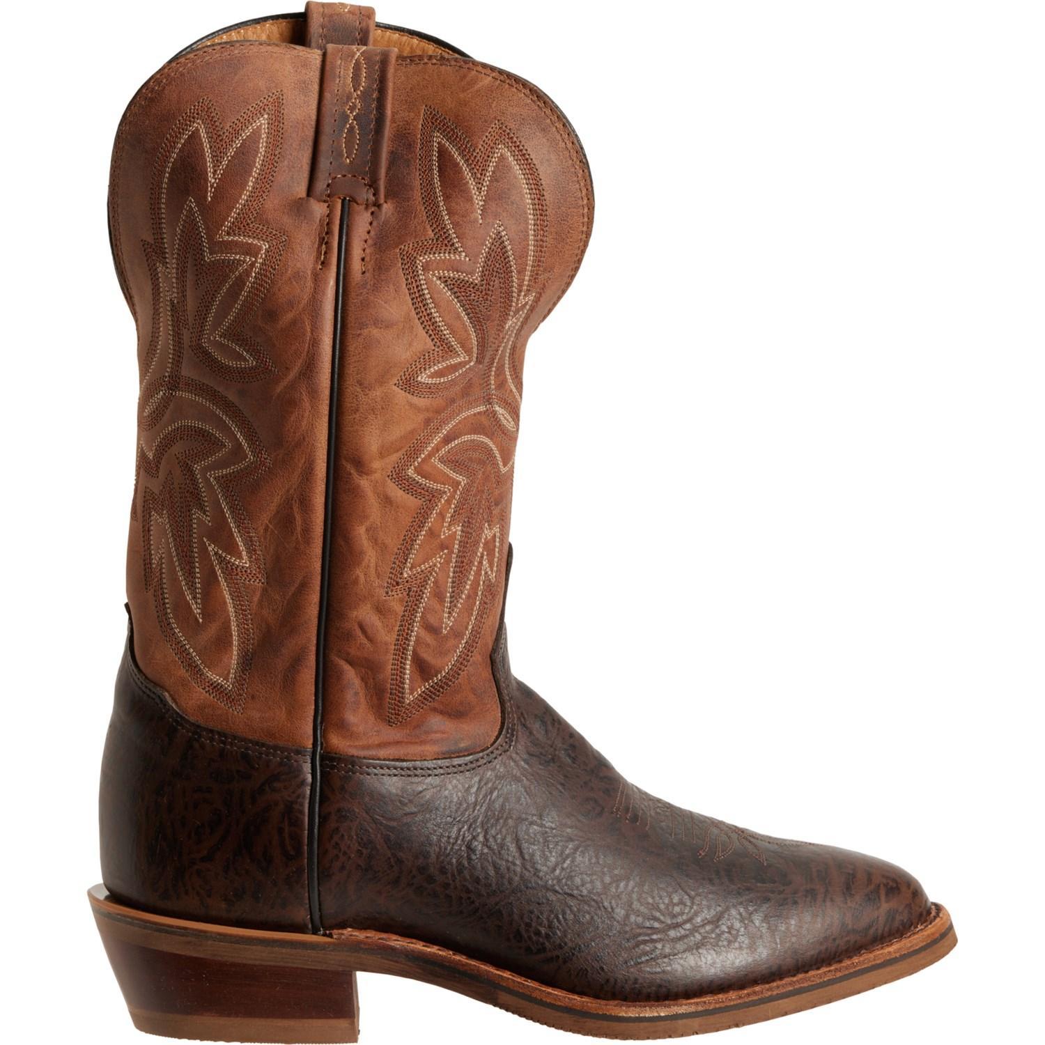 Tony Lama Fernando Cowboy Boots - 12”, Round Toe, Leather (For Men) Product Image