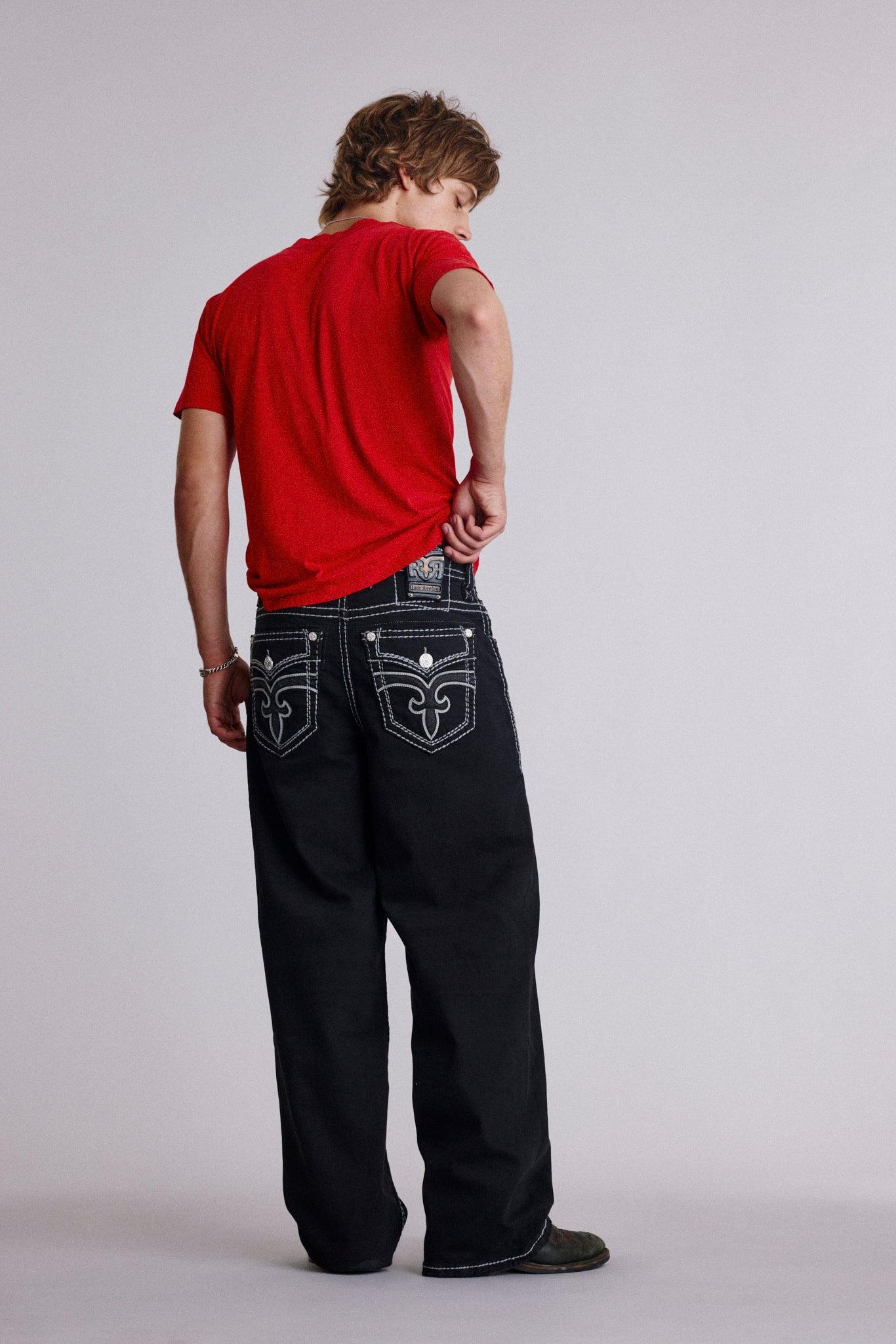Arther Loose Fit Jeans Male Product Image