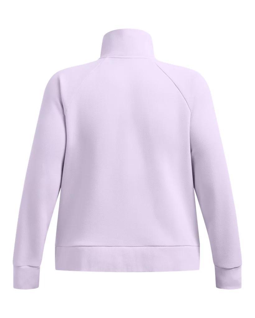 Women's UA Rival Fleece Textured ½ Zip Product Image