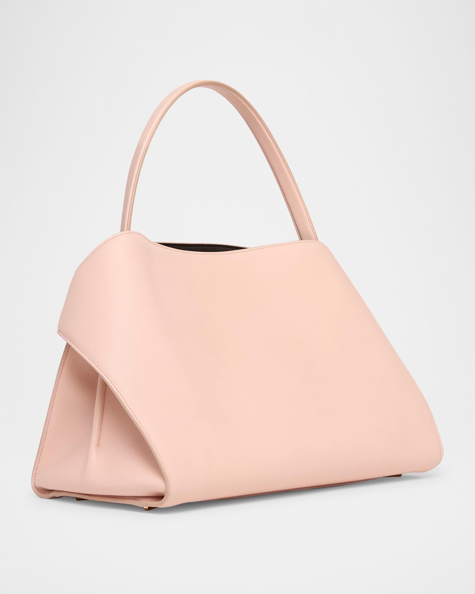 Medium Hug Soft Leather Bicolor Shoulder Bag Product Image