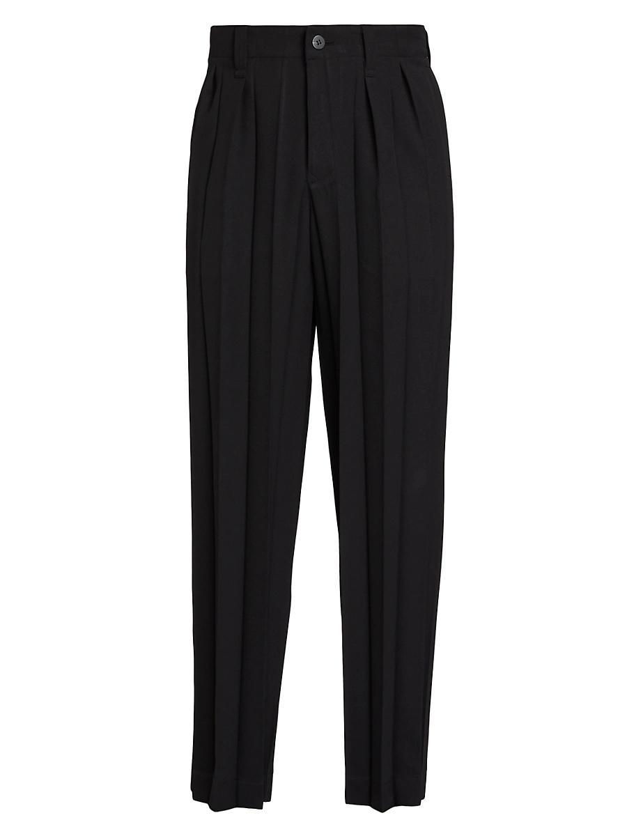 Mens Edge Ensemble Pleated Trousers Product Image