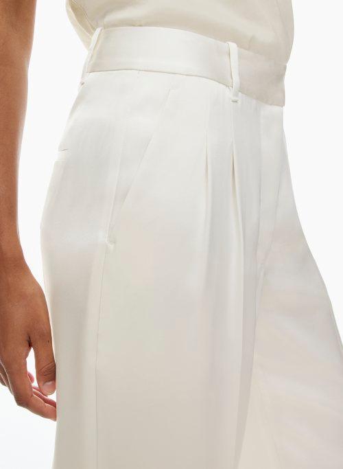 the effortless pant™ satin cropped Product Image