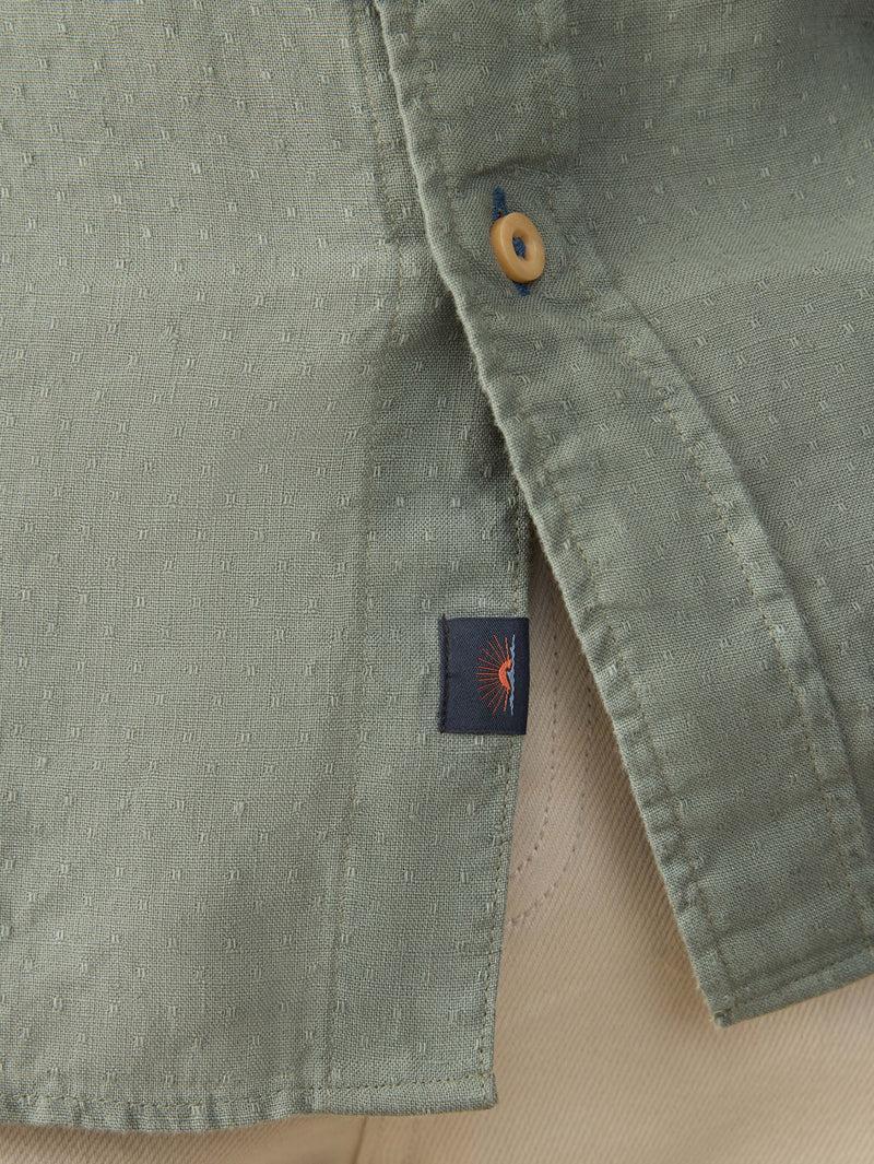 Laguna Linen Shirt - Fairfield Dobby Product Image