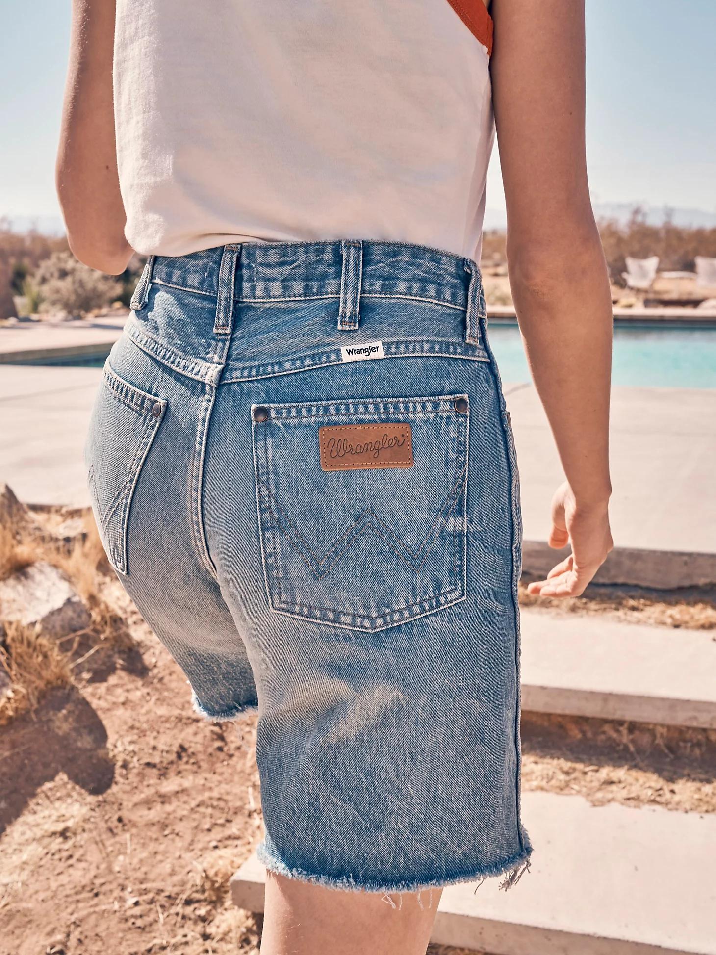 Women's Cowboy Longline Short | Women's SHORTS & SKIRTS | Wrangler® Product Image