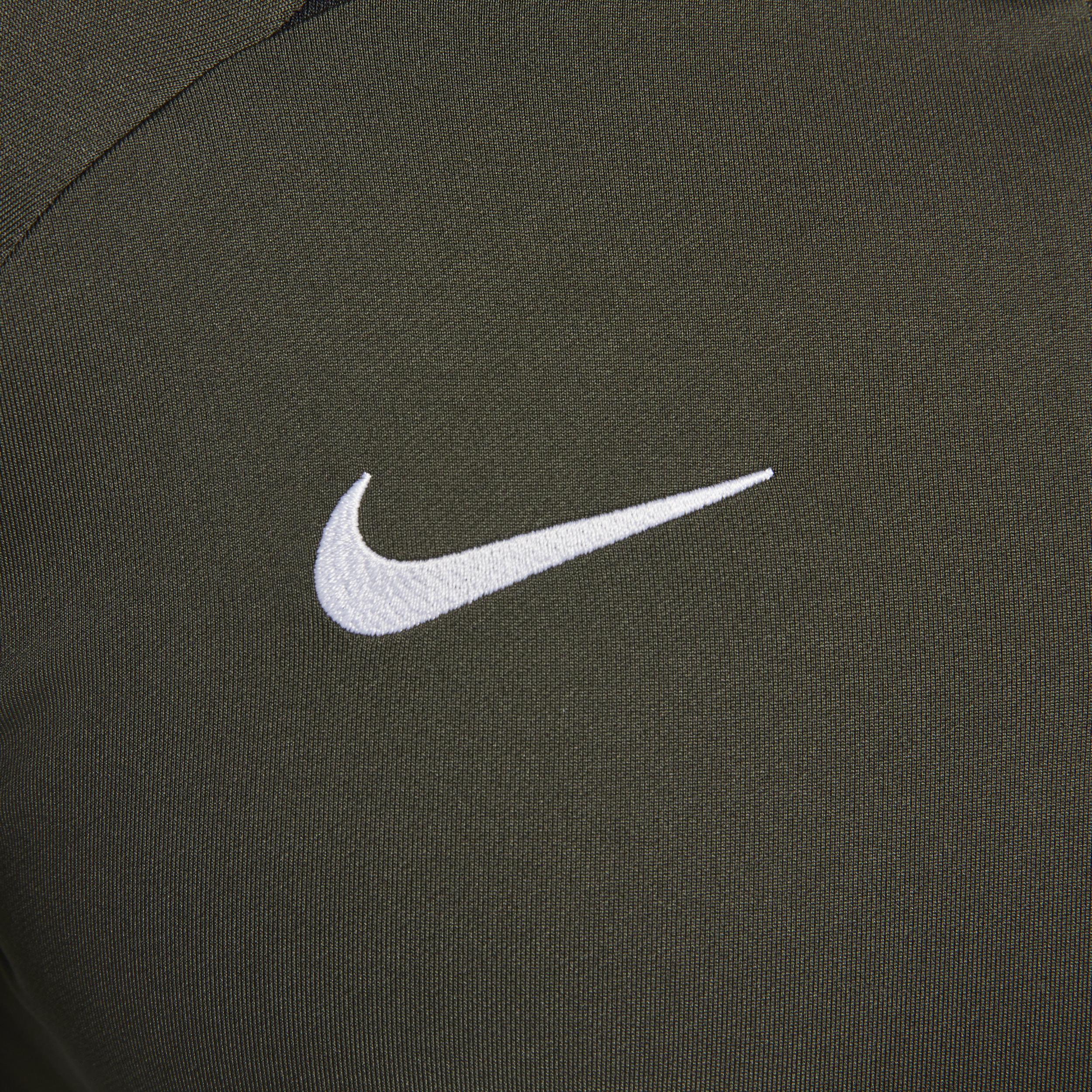Men's Nike Olive Barcelona 2023/24 Strike Drill Performance Raglan Quarter-Zip Long Sleeve Top, Size: 2XL, Bar Team Product Image