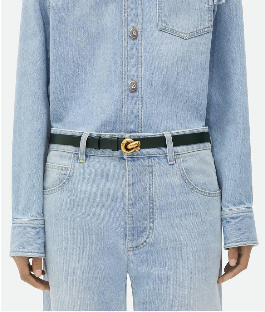 Women's Knot Belt in Inkwell Product Image