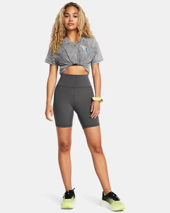 UA Meridian Womens 7 Bike Shorts Product Image