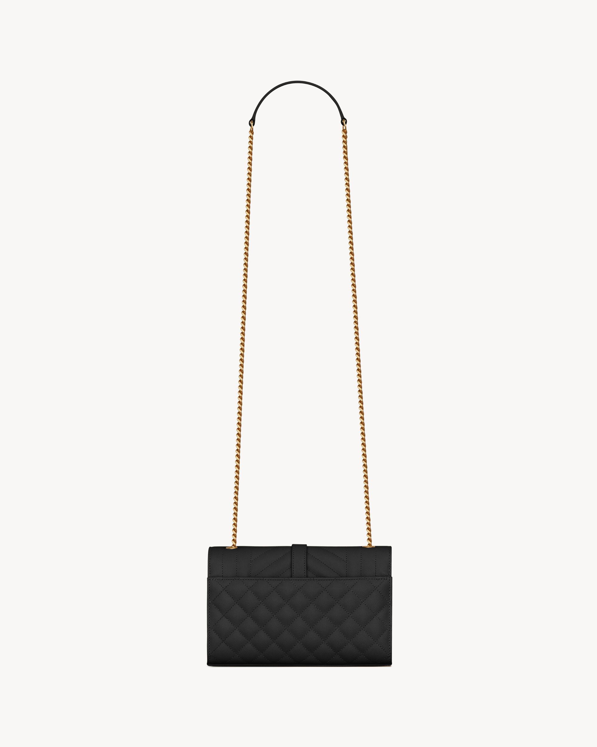 ENVELOPE SMALL IN QUILTED GRAIN DE POUDRE EMBOSSED LEATHER Product Image