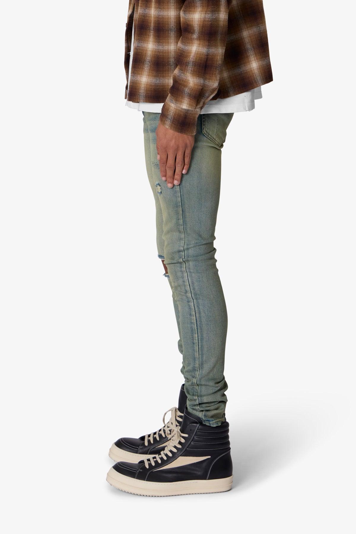 X721 Dusted Skinny Denim - 4th Day Sun Washed Blue Product Image