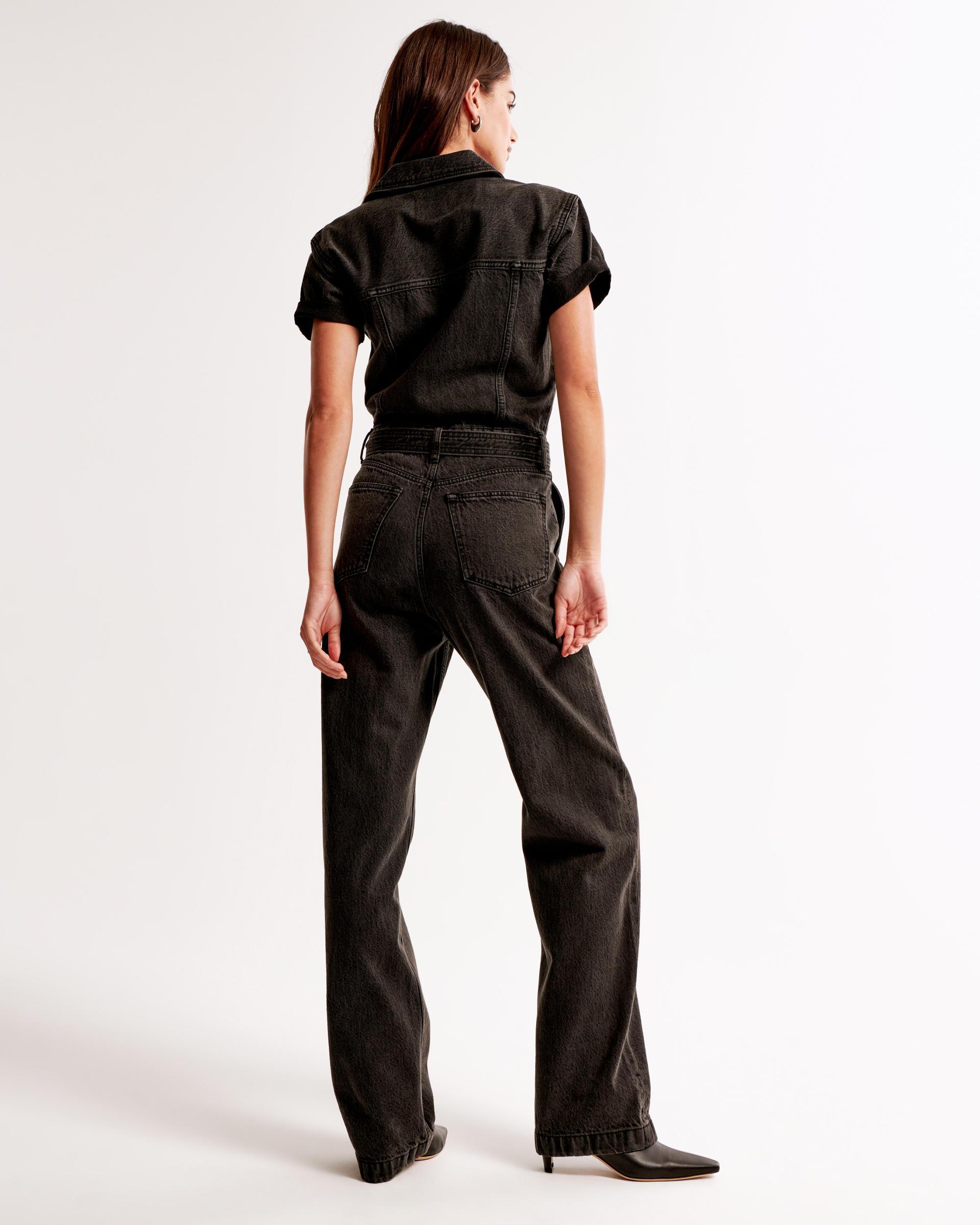 90s Relaxed Denim Jumpsuit Product Image