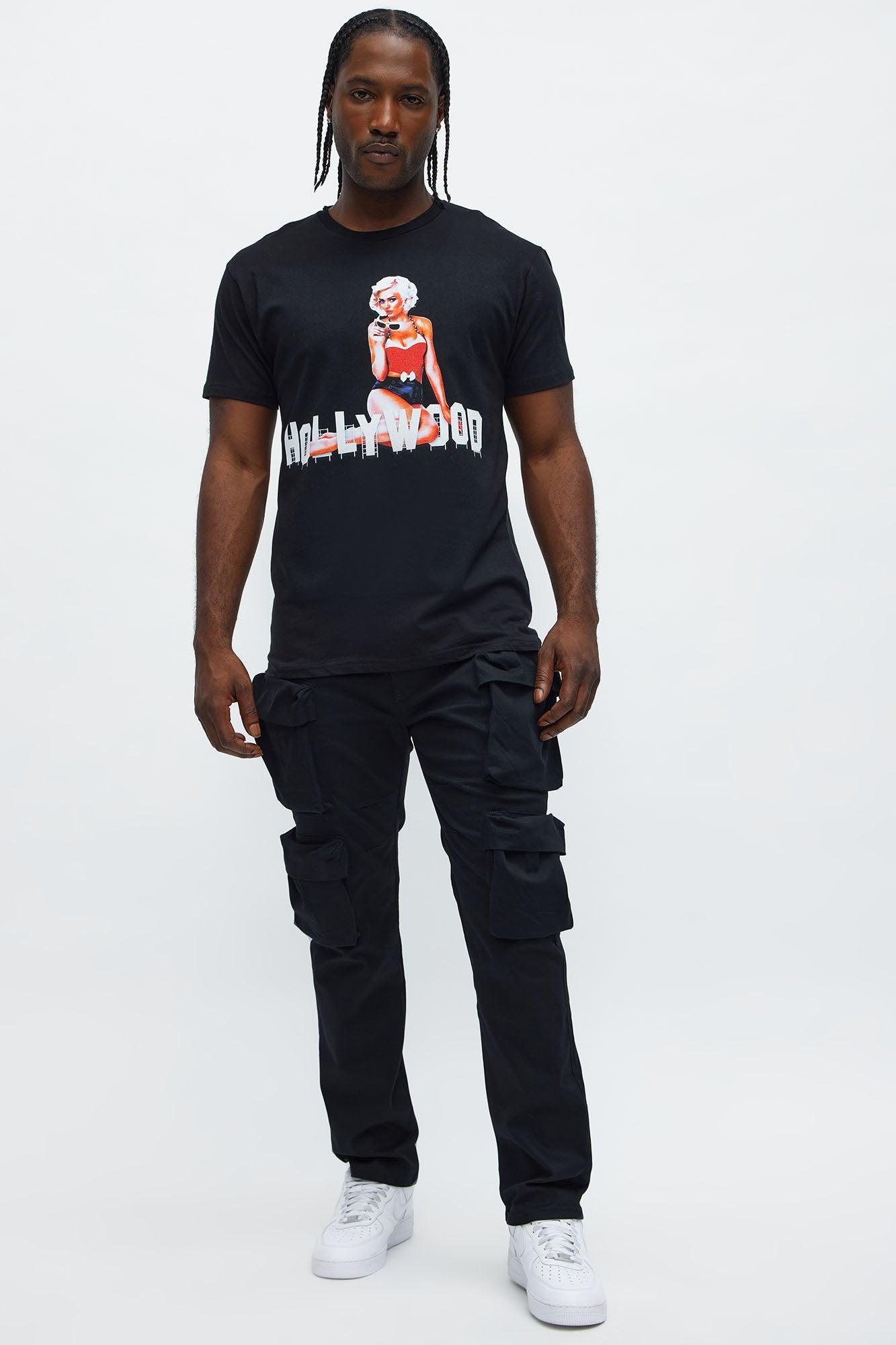 Slim My Kind Of Cargo Pants - Black Product Image