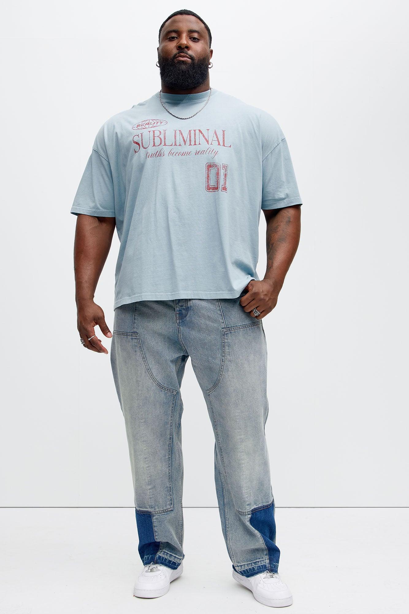 Silbano Straight Carpenter Jeans - Vintage Blue Wash Product Image