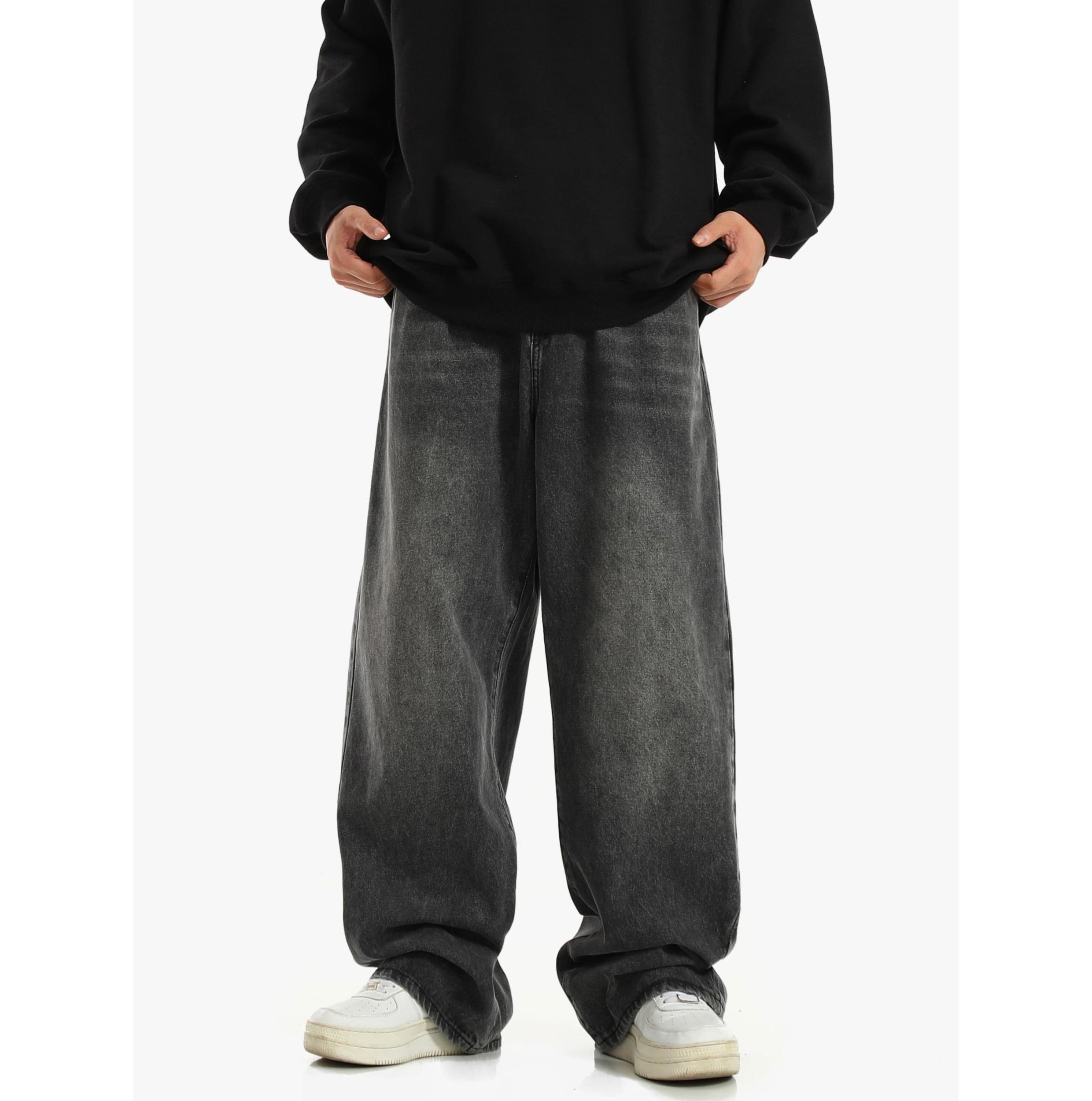 RT No. 9586 SMOKE GRAY STRAIGHT JEANS Product Image