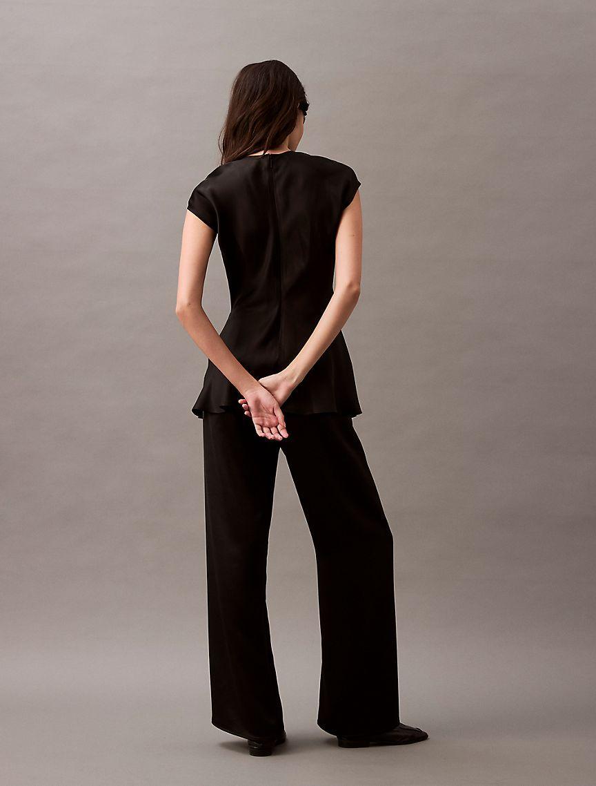 Viscose Satin Classic T-Shirt Product Image