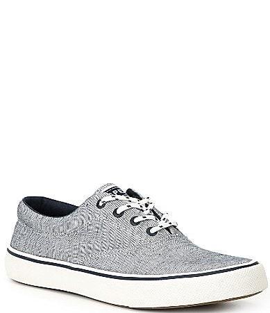 Sperry Striper II CVO Seacycled (Navy Chambray) Men's Shoes Product Image