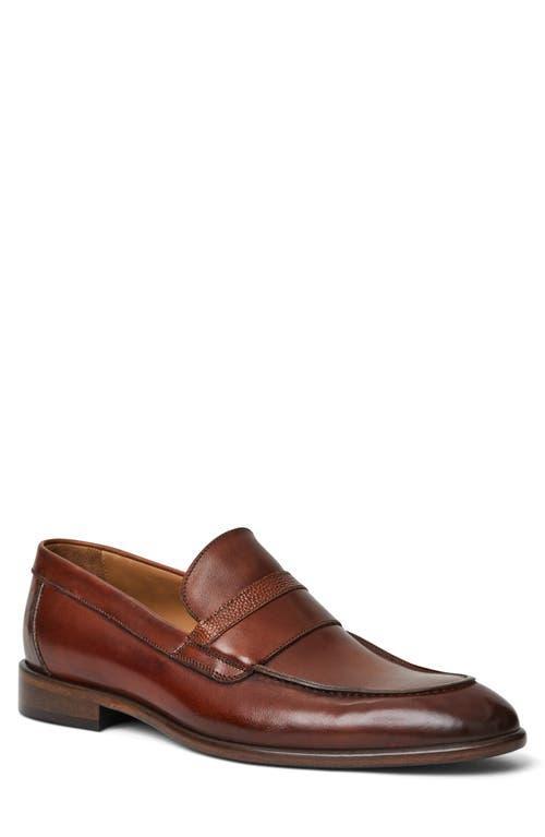 Bruno Magli Mens Silvestro Leather Penny Loafers Product Image