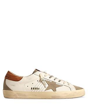Mens Super-Star Tonal Leather Low-Top Sneakers Product Image
