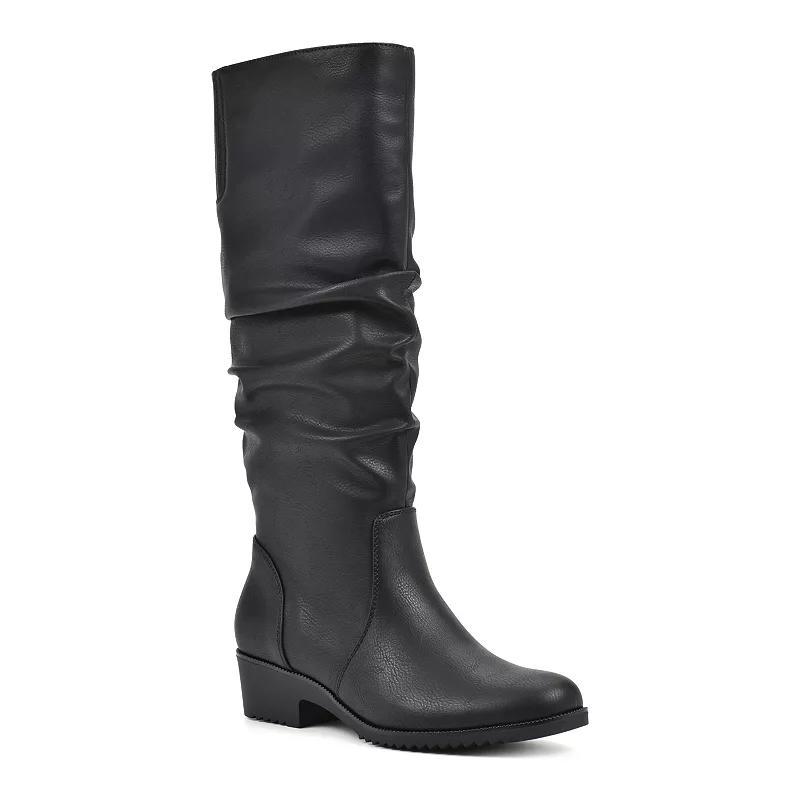 Cliffs by White Mountain Duration Women's Tall Boots, Size: 8.5, Dark Brown Product Image