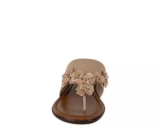 Italian Shoemakers Ayelen Women's Floral Sandals, Size: 6, Yellow Product Image