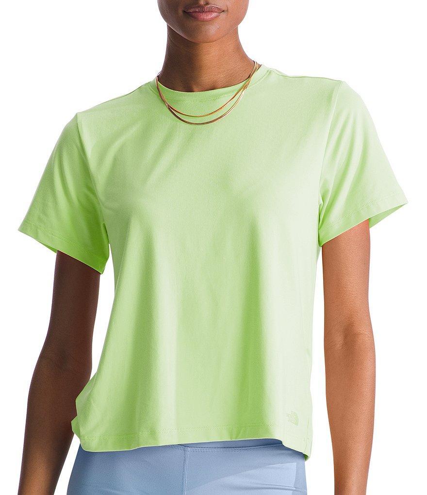 The North Face Dune Sky Jersey Knit Crew Neck Short Sleeve Tee Shirt Product Image