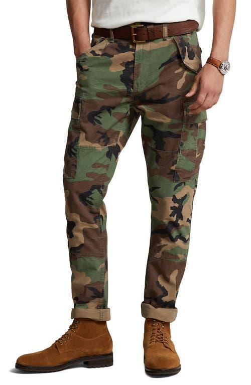 Polo Ralph Lauren Camo Canvas Cargo Pants Product Image