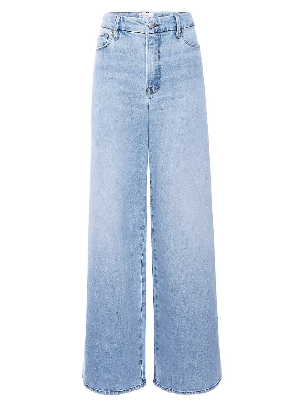Womens Good Skate Mid-Rise Straight Jeans Product Image
