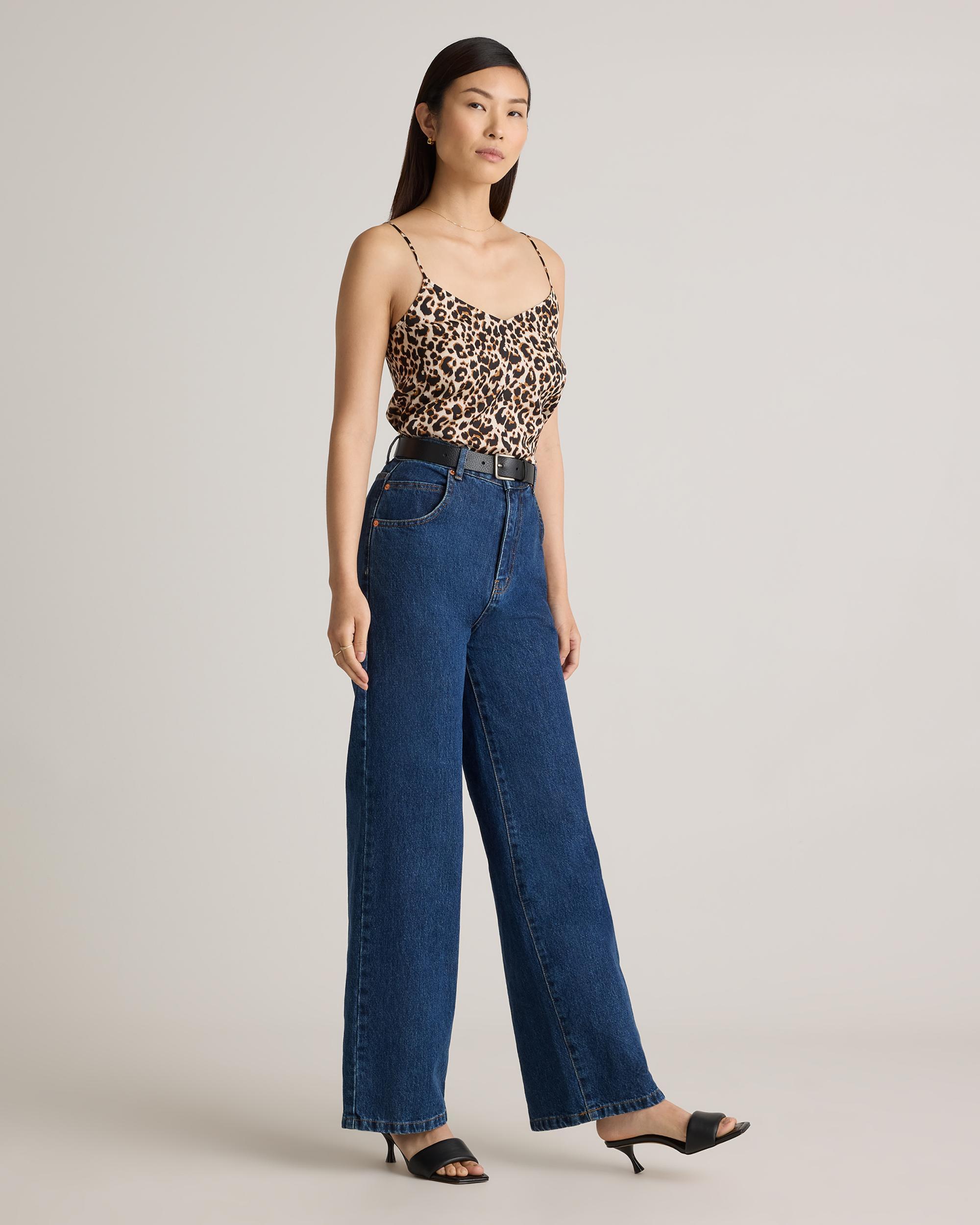 Quince | Women's Washable Stretch Silk V-Neck Cami Product Image