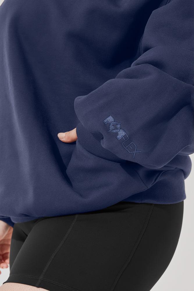 Cloud Crewneck Sweater - Merlot Product Image