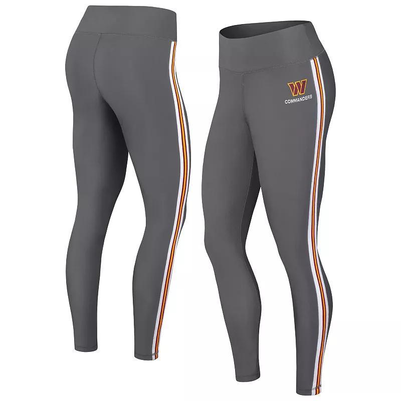 Women's WEAR by Erin Andrews Red Atlanta Falcons Color Block Leggings, Size: 2XL Product Image