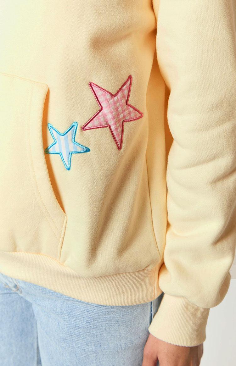 Beginning Cream Star Hoodie Product Image