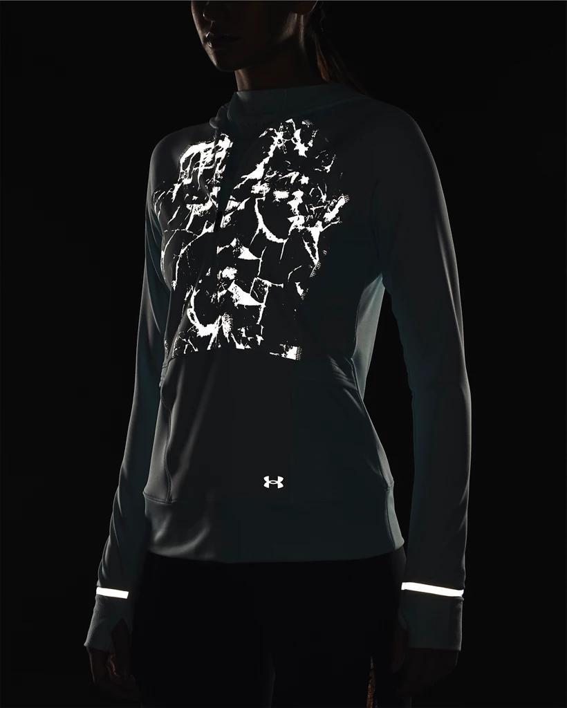 Women's UA OutRun The Cold Hooded ½ Zip Product Image