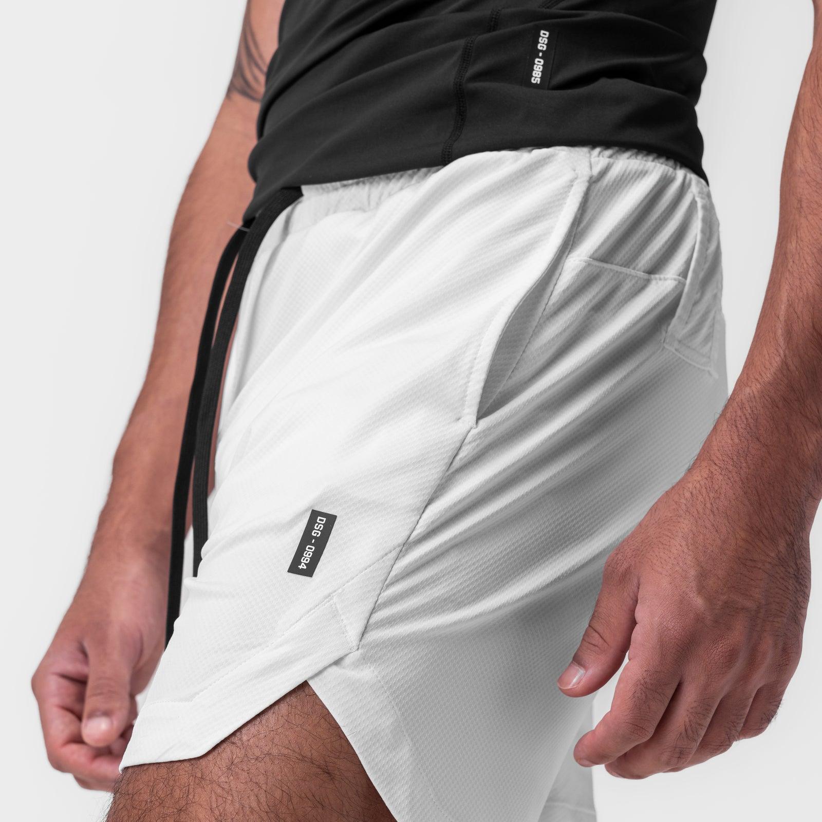 0994. AeroSilver® 7" Linerless Short - White Male Product Image