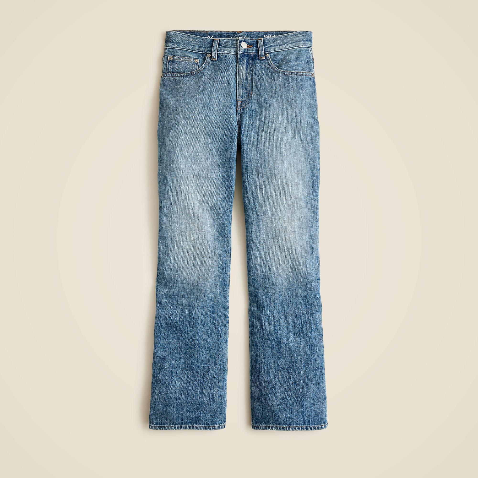 Mid-rise relaxed kickout jean Product Image