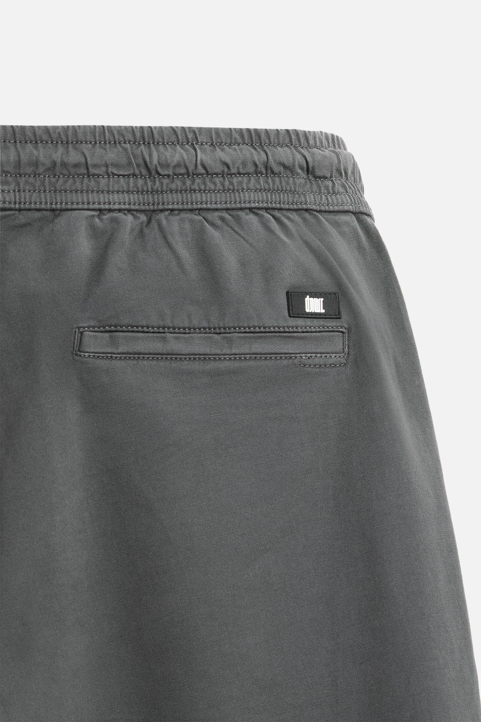 WASHED JOGGER-WAIST PANTS Product Image