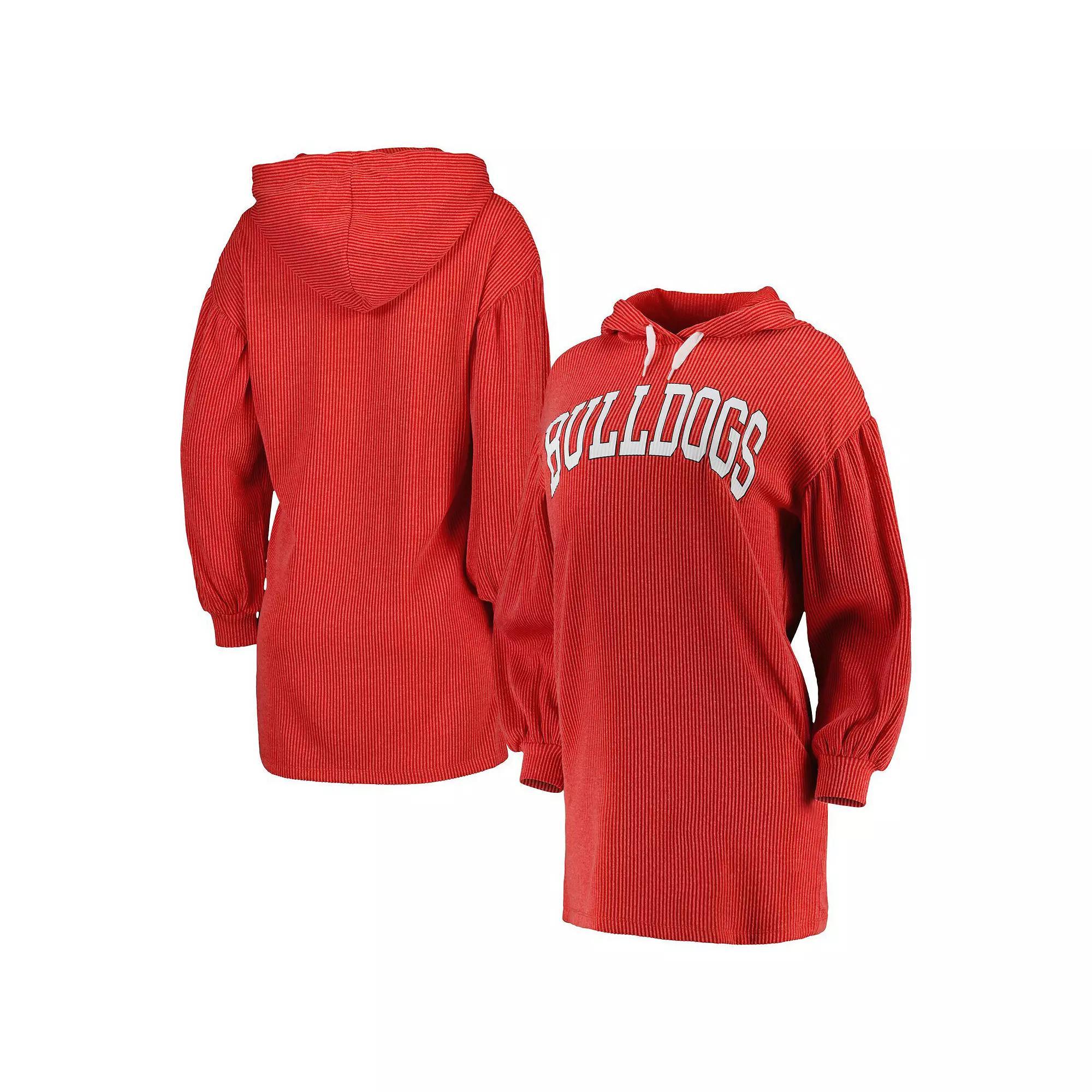 Women's Gameday Couture Red Georgia Bulldogs Game Winner Vintage Wash Tri-Blend Dress, Size: XS Product Image