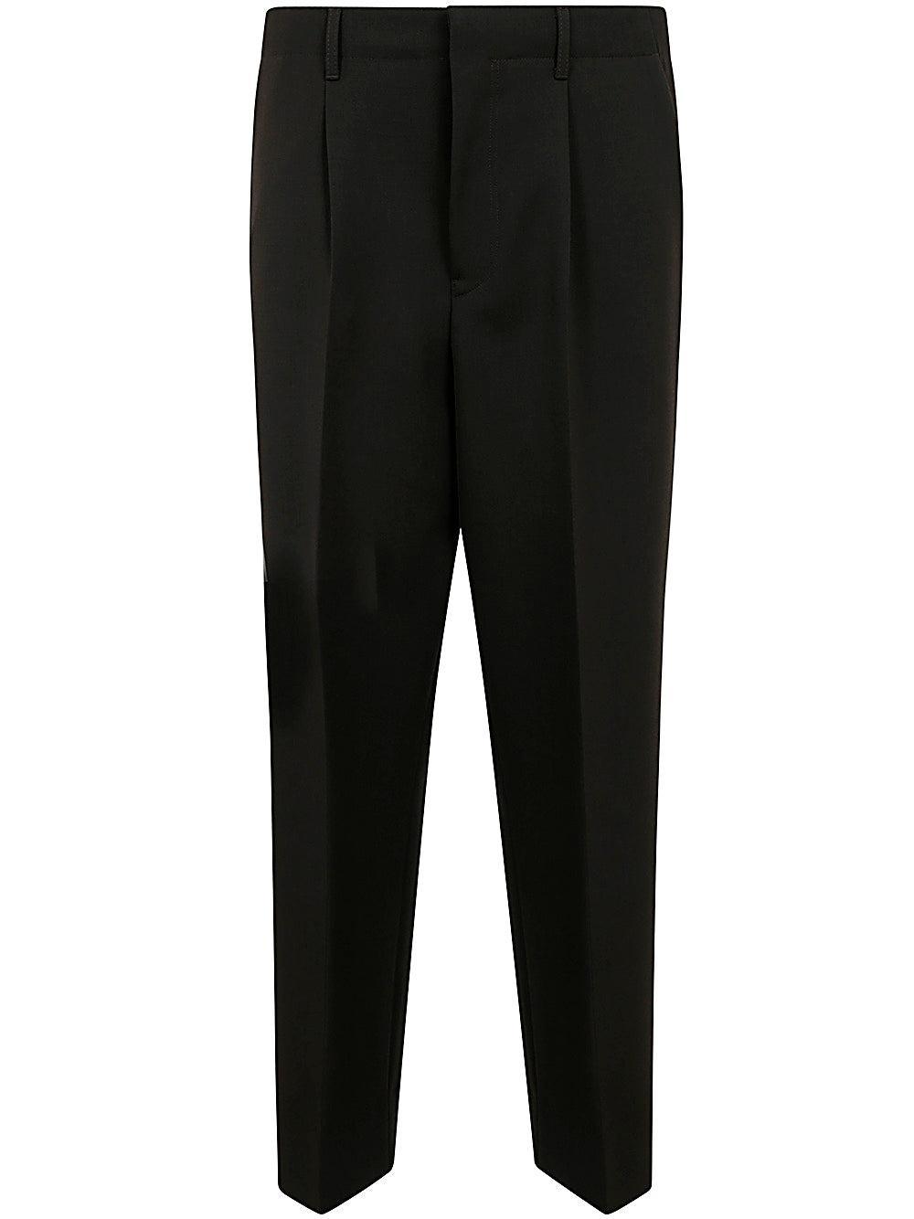 ZEGNA Pure Wool Pants Clothing In Brown Product Image