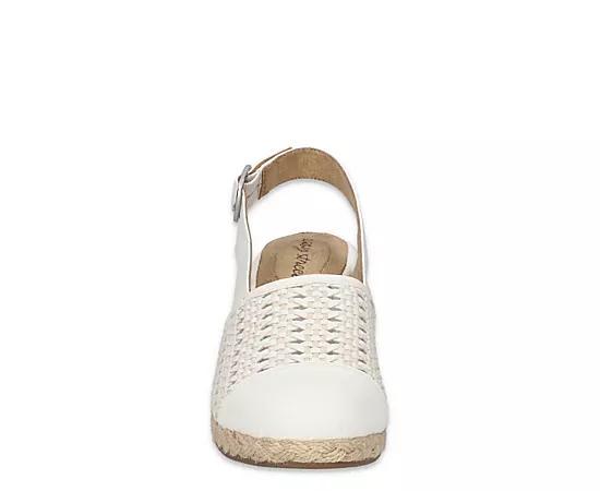 Easy Street Taffy Womens Slingback Espadrille Wedges Product Image