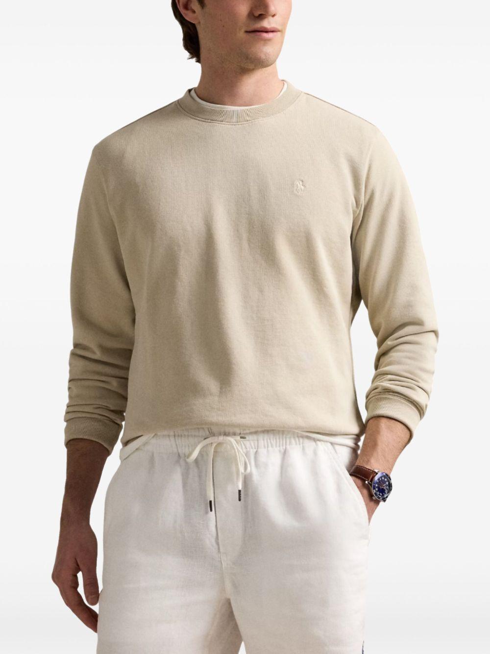 Polo Pony-embroidered sweatshirt Product Image