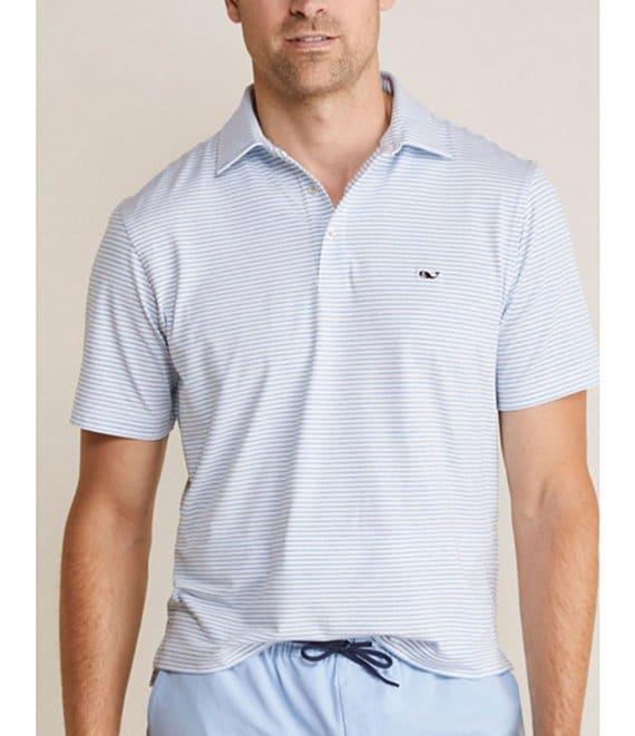 Vineyard Vines Bradley Stripe Sankaty Short Sleeve Polo Shirt Product Image