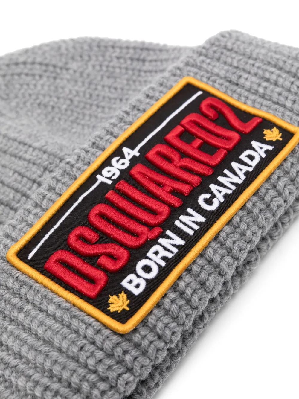 logo-patch beanie Product Image