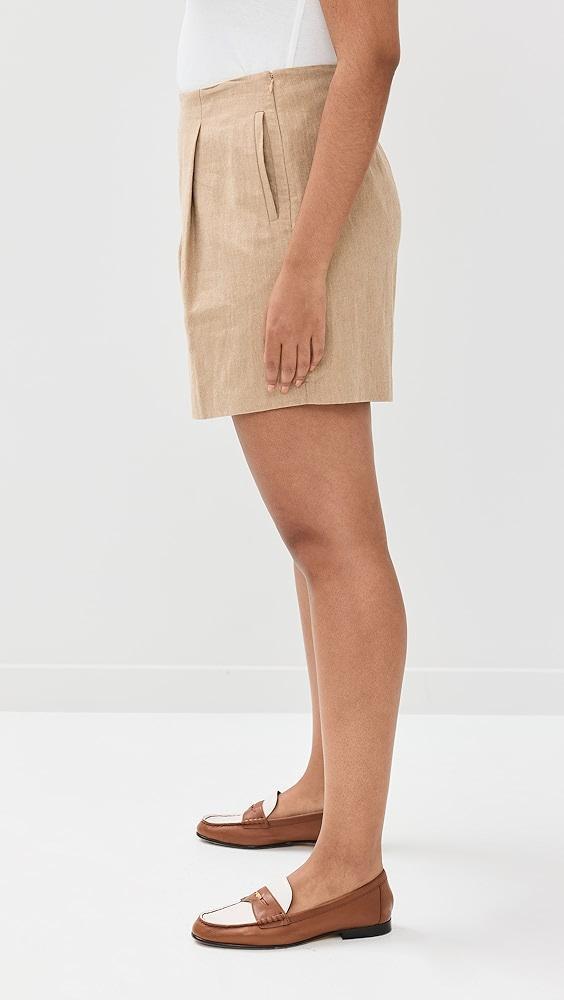 L'AGENCE Hadleigh Long Shorts | Shopbop Product Image