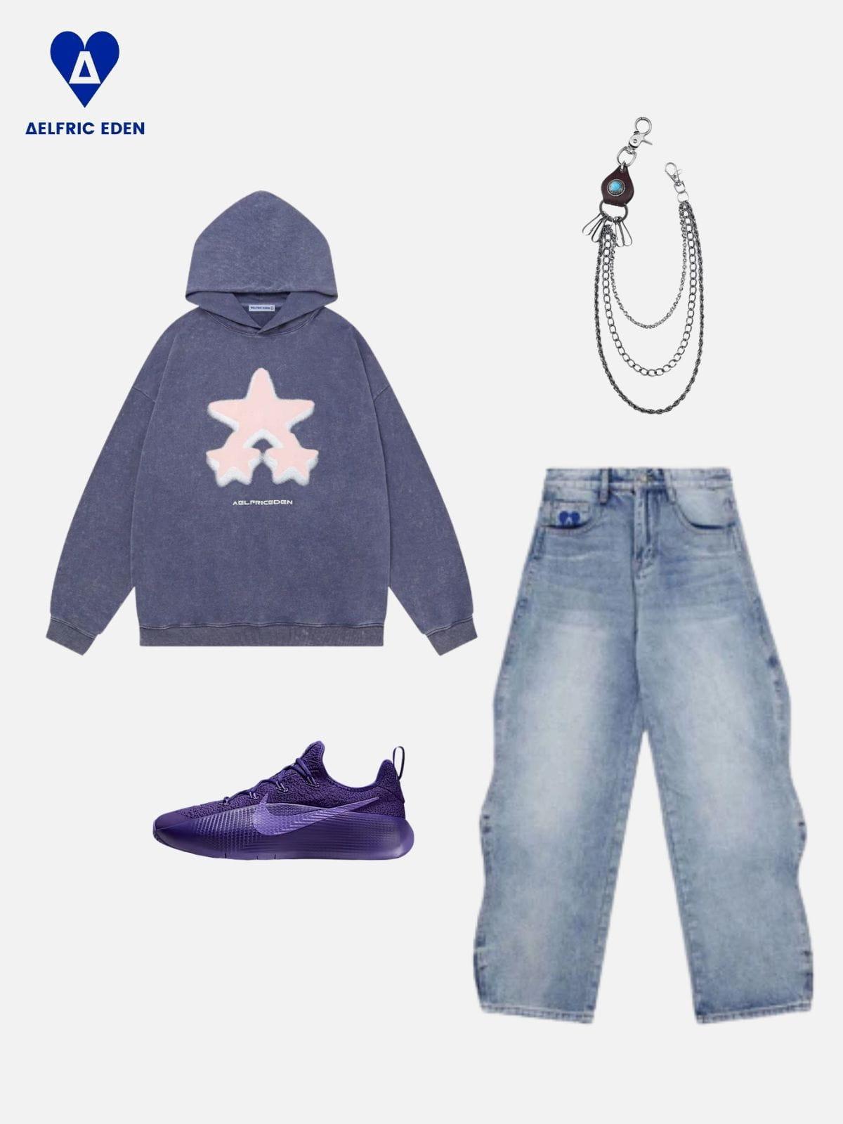 Aelfric Eden Blurring Eden Star Hoodie Product Image