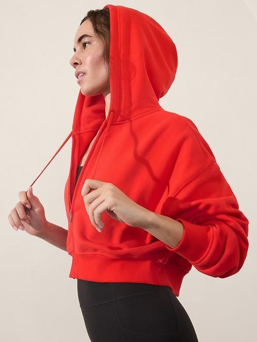Forever Fleece Crop Full Zip Product Image